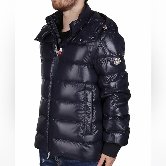 MONCLER
Navy Down Jacket. Size 4 (XL) - Picture 3 of 8
